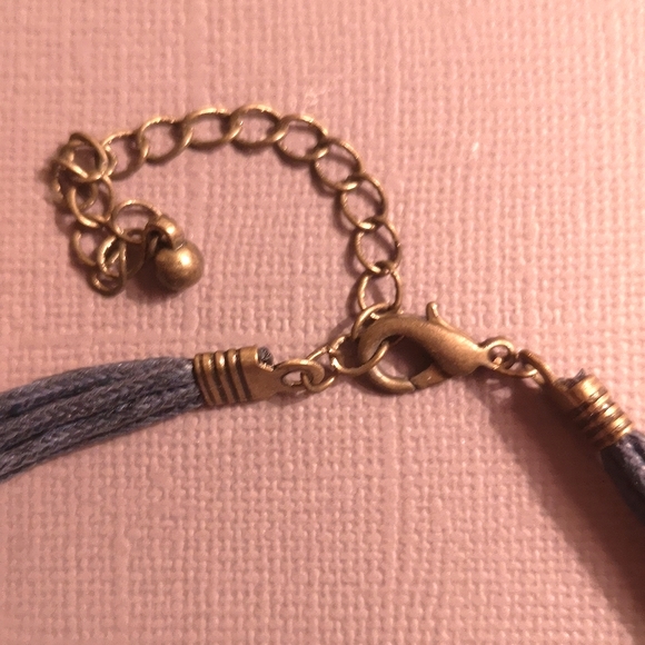 Bronze tone pendant on cord 🔥🧱 - Picture 5 of 6